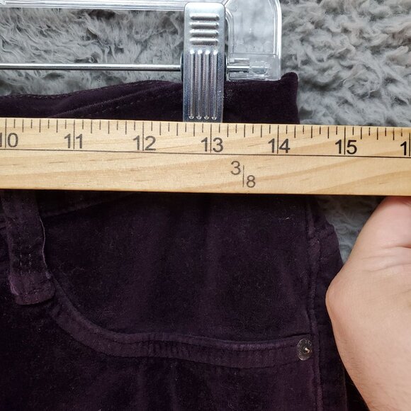 James Jeans Womens 28 Twiggy Purple Skinny Corduroy USA-Made - Picture 4 of 9